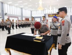Sejumlah Perwira Tinggi Polda Sumut Jalani Mutasi