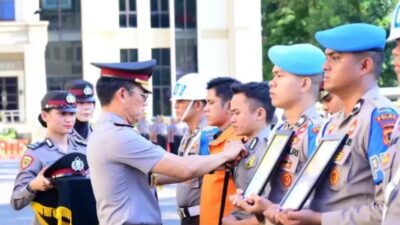Polda Jambi Gelar Upacara Pemecatan Pelanggar Kode Etik Polri