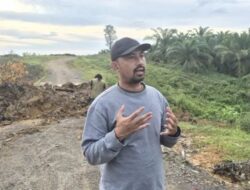 PT WKS Jelaskan Penyekatan Jalan di Tanjab Barat Antisipasi Perambahan Liar